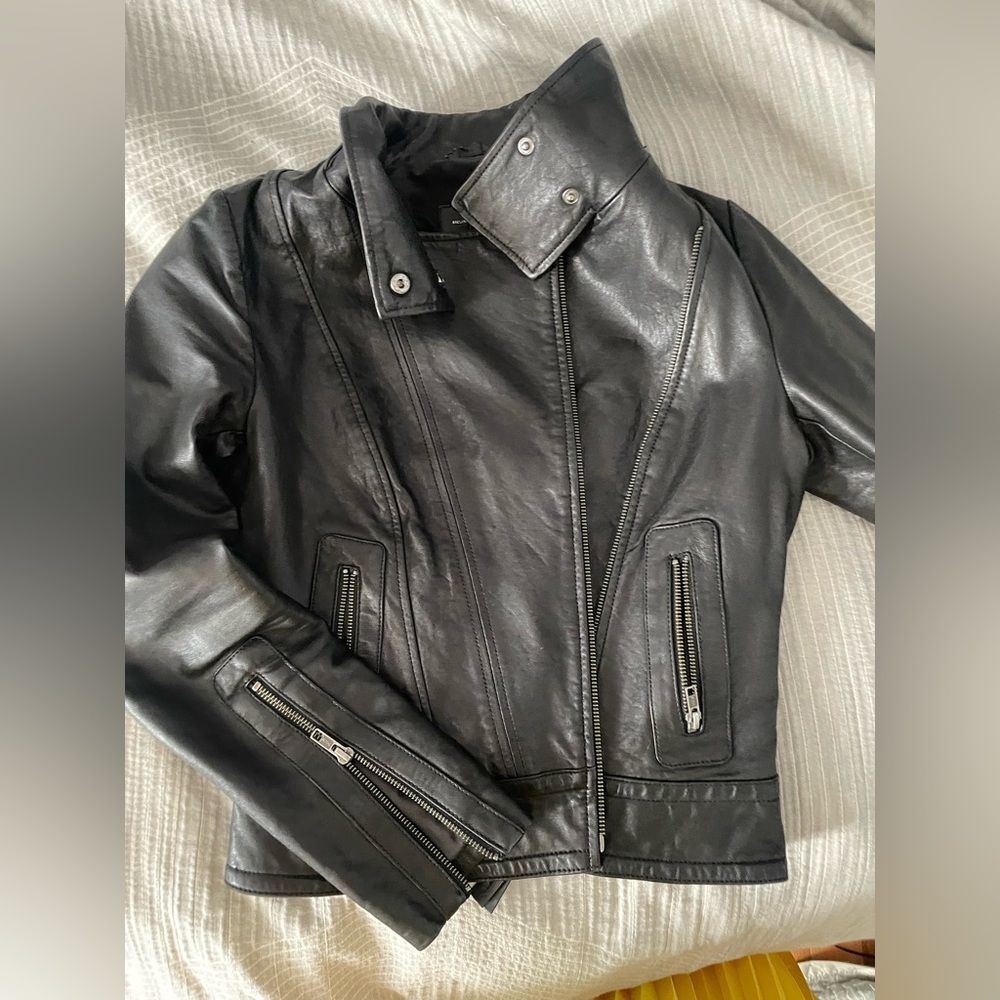 Mackage Kenya x Aritzia leather jacket